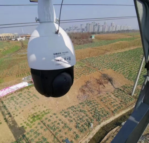工地塔吊4G球机监控安装